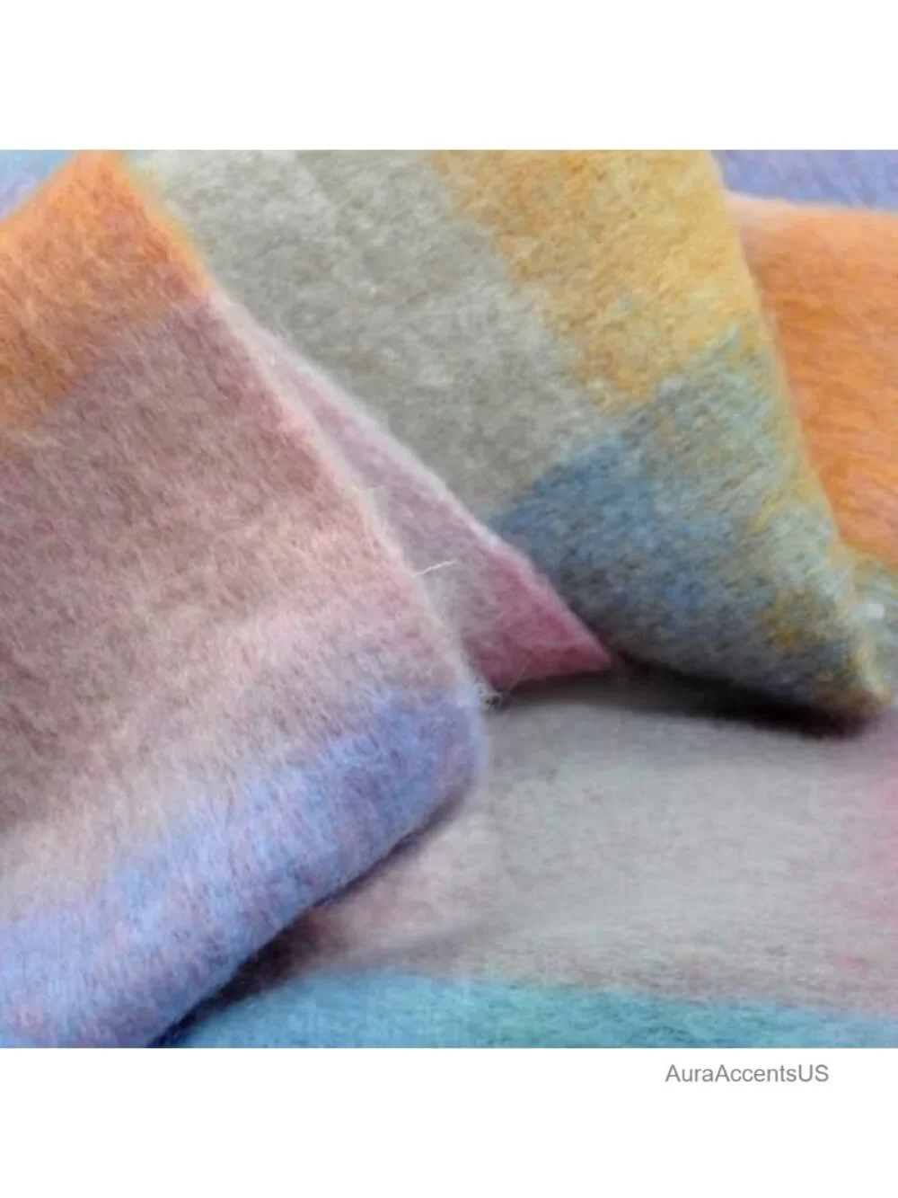 Oversized Knit Scarf Wrap Shawl Tassel Fringe Travel Blanket Lightweight